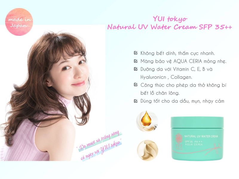 Natural UV Water Cream SPF 35++